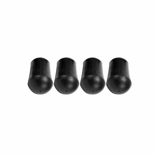 Rubber Foot, Black, Pack Of 4